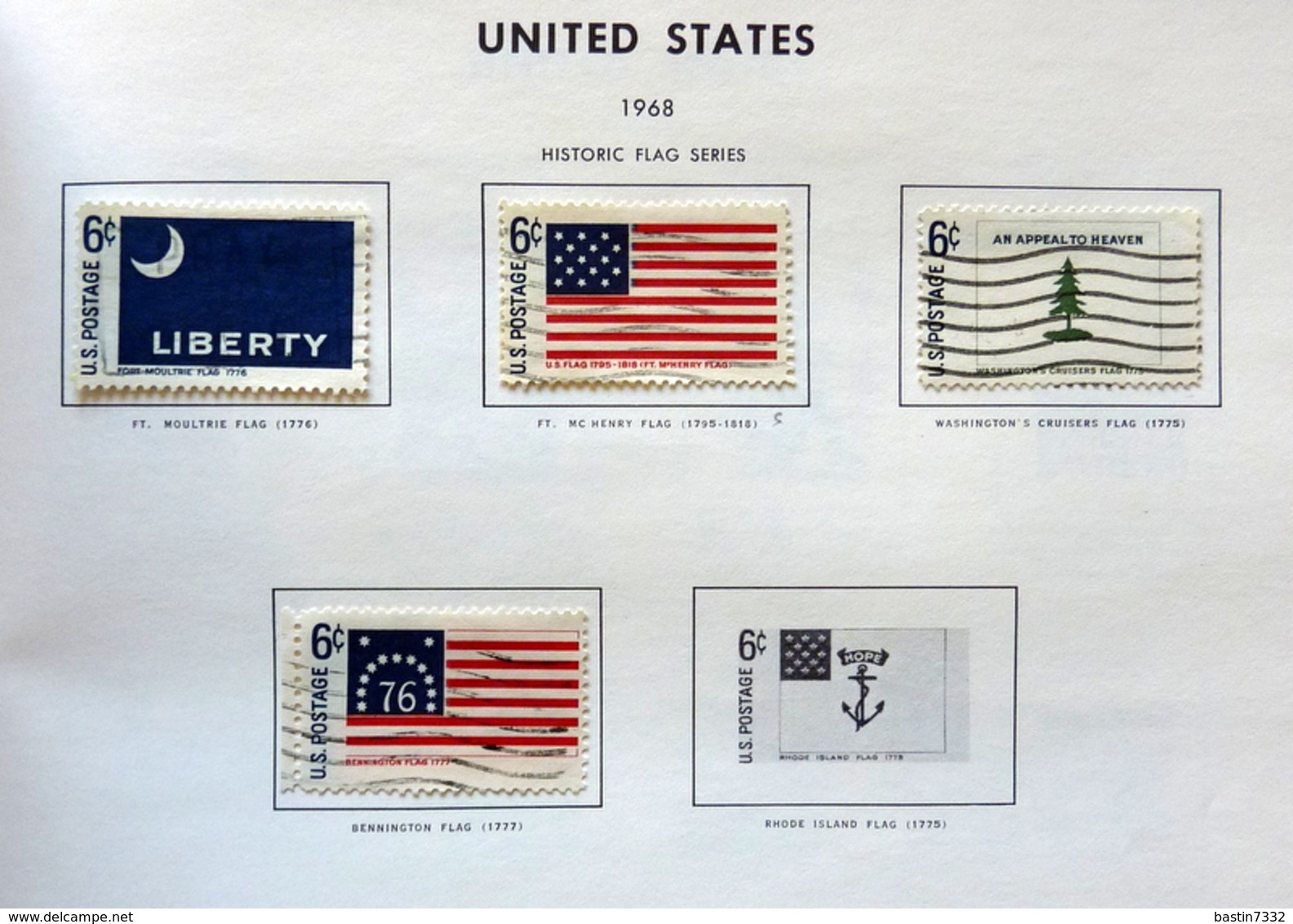 USA collection in Liberty Stamp album used/gebruikt/oblitere