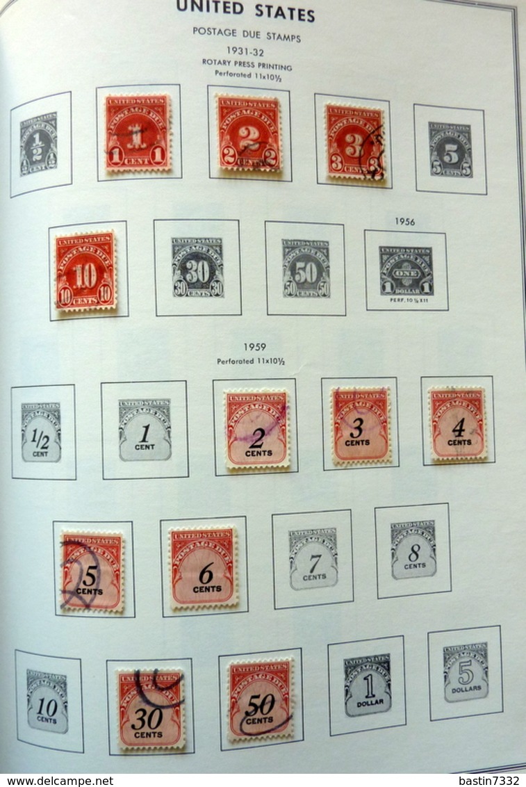 USA collection in Liberty Stamp album used/gebruikt/oblitere