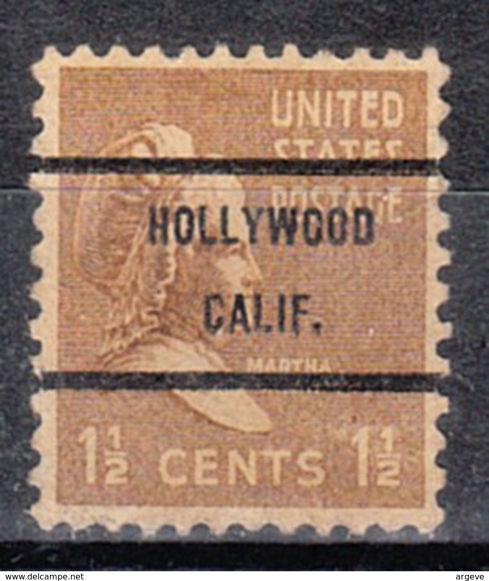 USA Precancel Vorausentwertung Preo, Bureau California, Hollywood 805-71 - Precancels