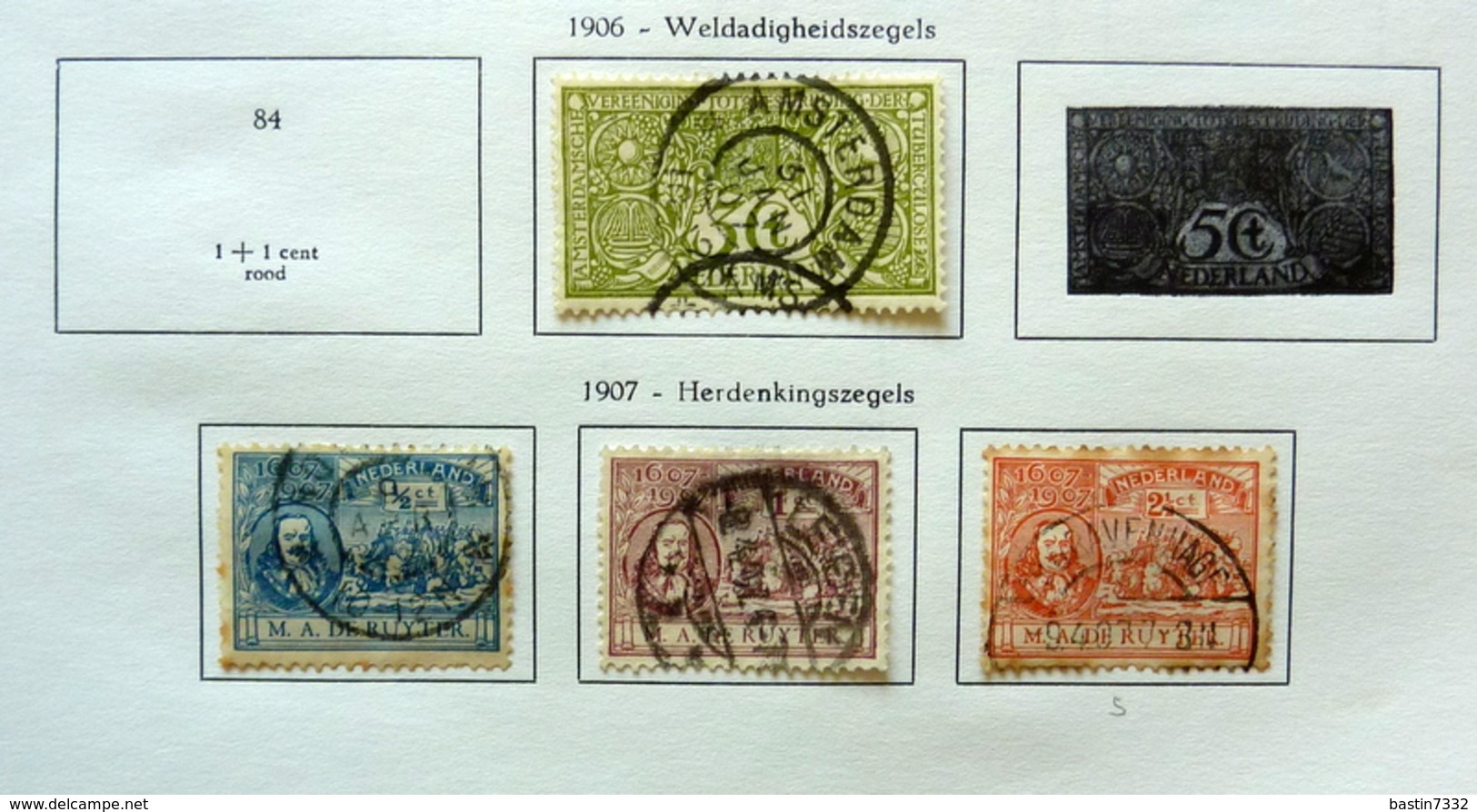 Netherlands+Overzee 1872-1961 In UNIE Album Mint Hinged/Ongebruikt/neuf Avec Charniere/used/gebruikt/oblitere - Collections (en Albums)