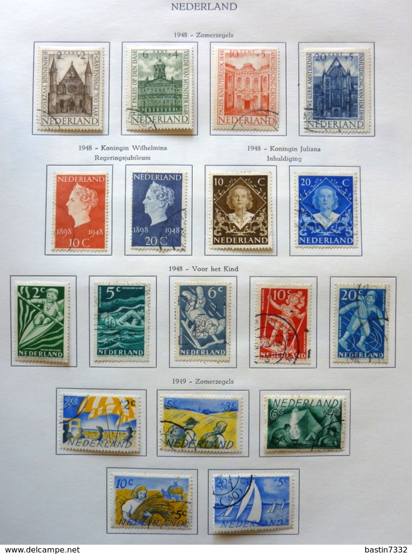 Netherlands+Overzee 1872-1961 in UNIE album Mint Hinged/Ongebruikt/neuf avec charniere/used/gebruikt/oblitere