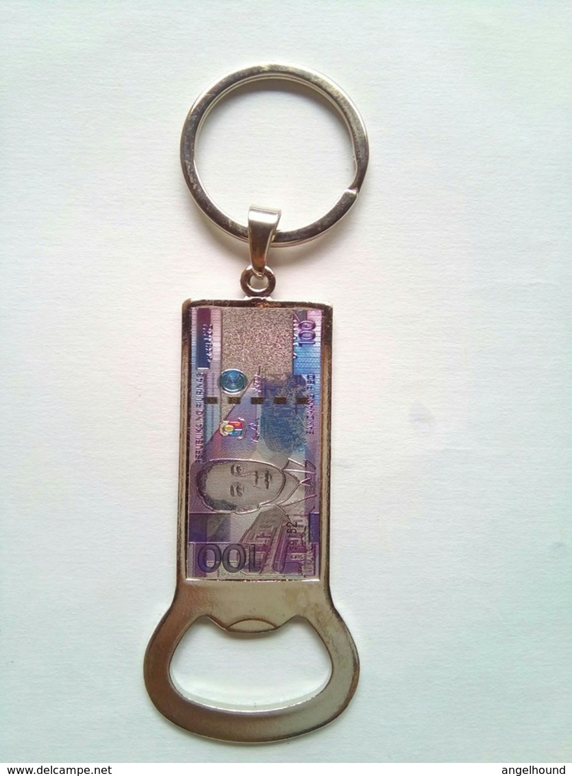 100 Pesos Metal - Porte-clefs