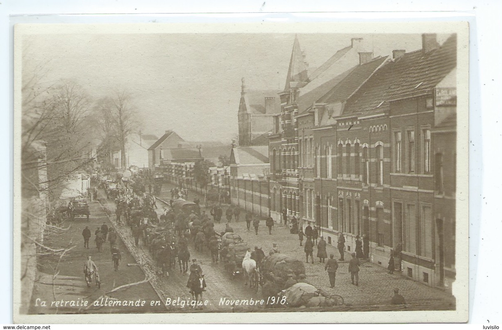 Soignies La Retraite Allemande En Belgique - Soignies