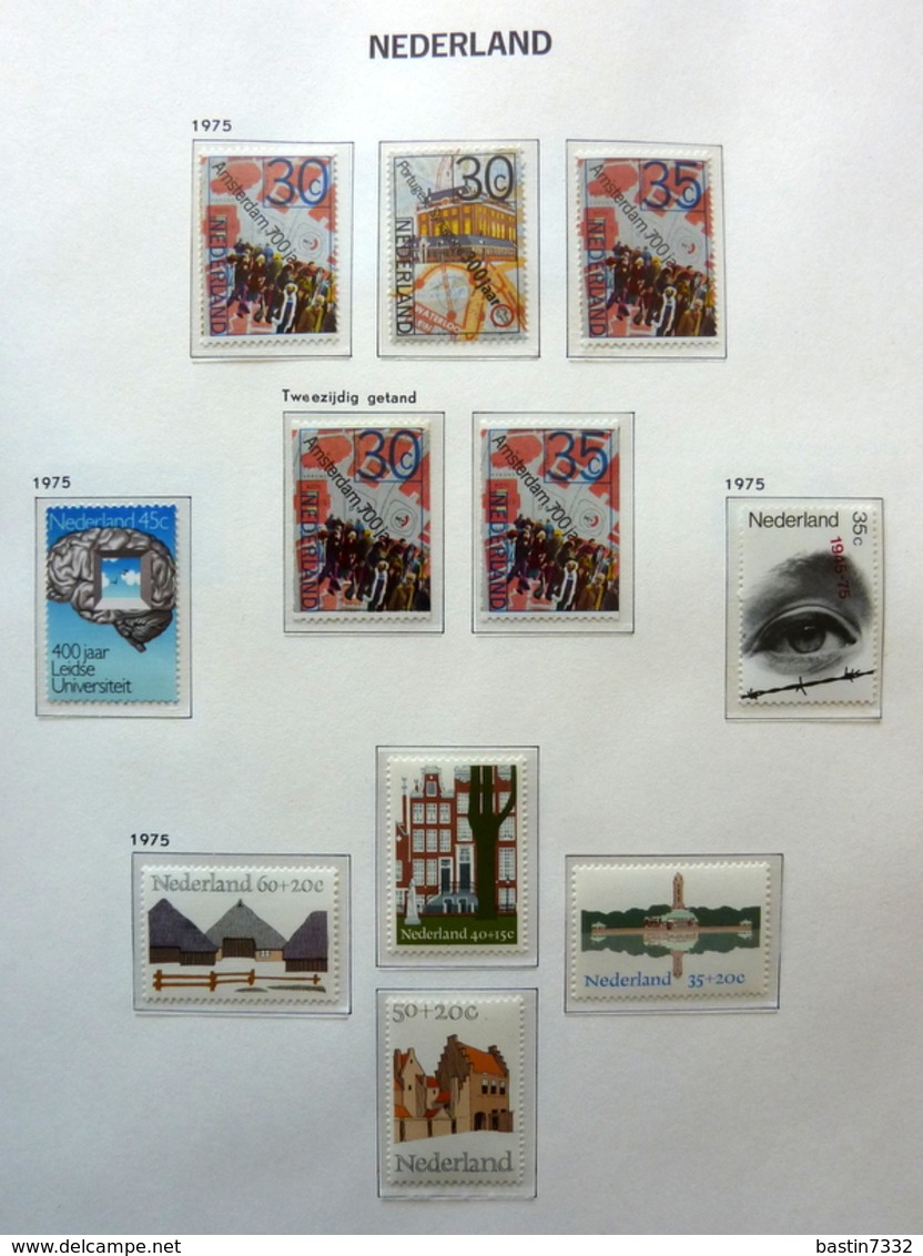 Netherlands/Pays Bas 1971-1993 in Davo binder MNH/Postfris/Neuf sans charniere