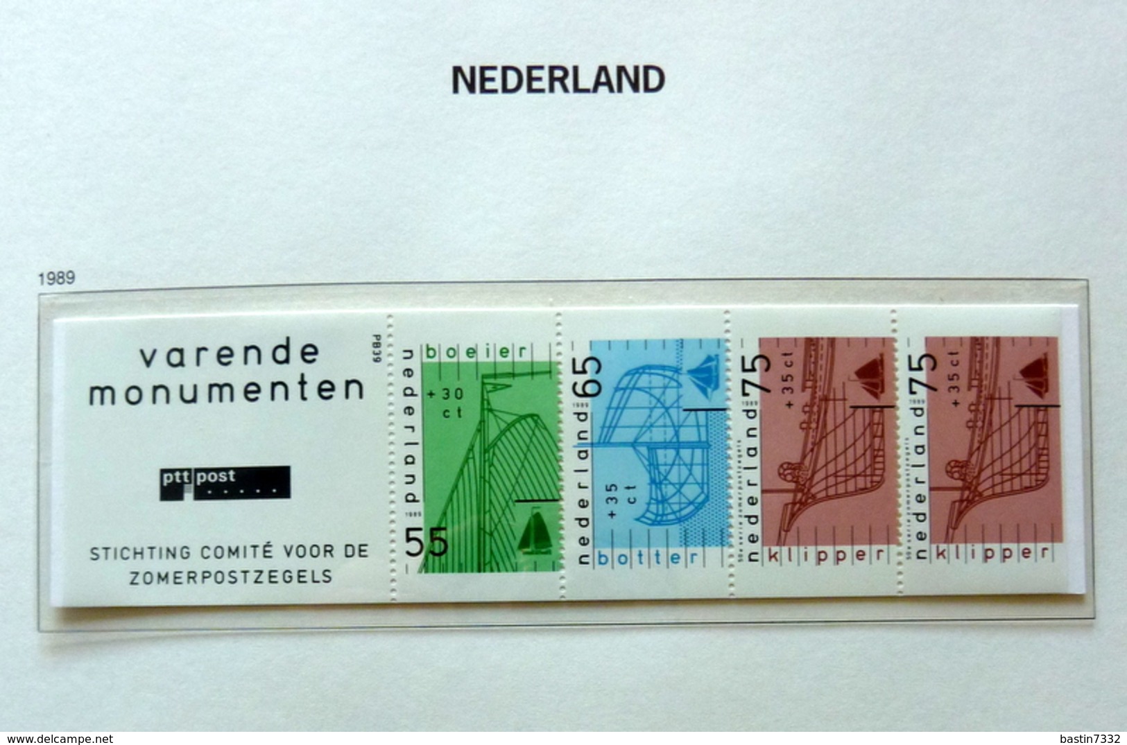 Netherlands/Pays Bas 1971-1993 in Davo binder MNH/Postfris/Neuf sans charniere