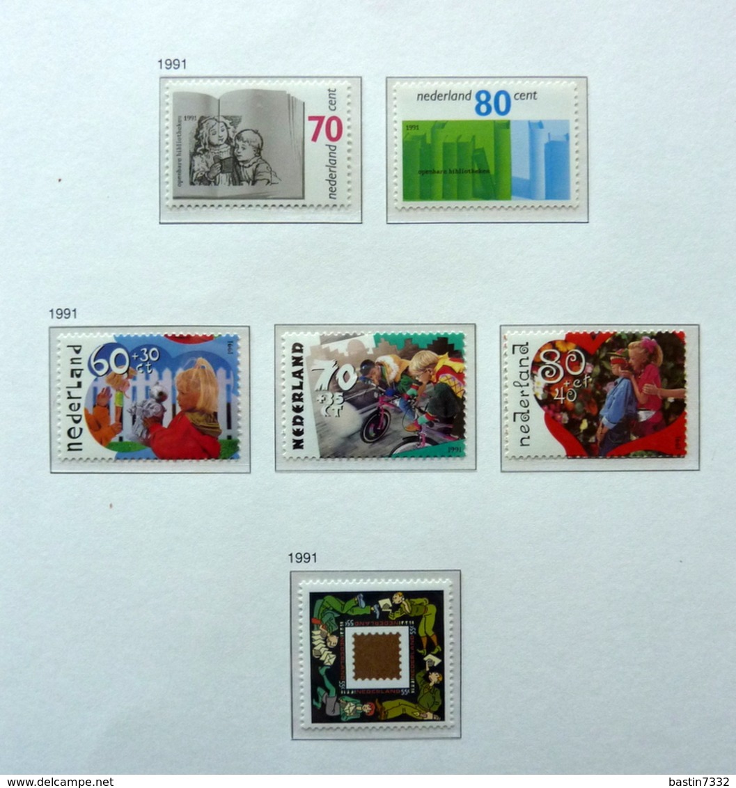 Netherlands/Pays Bas 1971-1993 in Davo binder MNH/Postfris/Neuf sans charniere