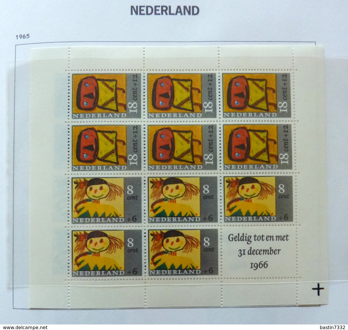 Netherlands/Pays Bas 1971-1993 in Davo binder MNH/Postfris/Neuf sans charniere