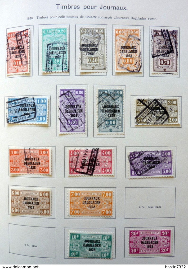 België/Belgium/Belgique collection in 2 stockbooks/binder