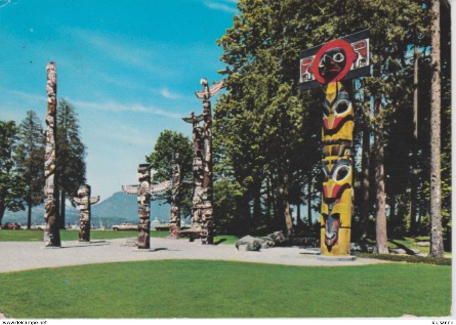 19 / 1 / 342  -TOTEM  POLES, STANLEY  PARK, VANCOUVER  B.C.  CANADA  - C. P. M. - Amérique