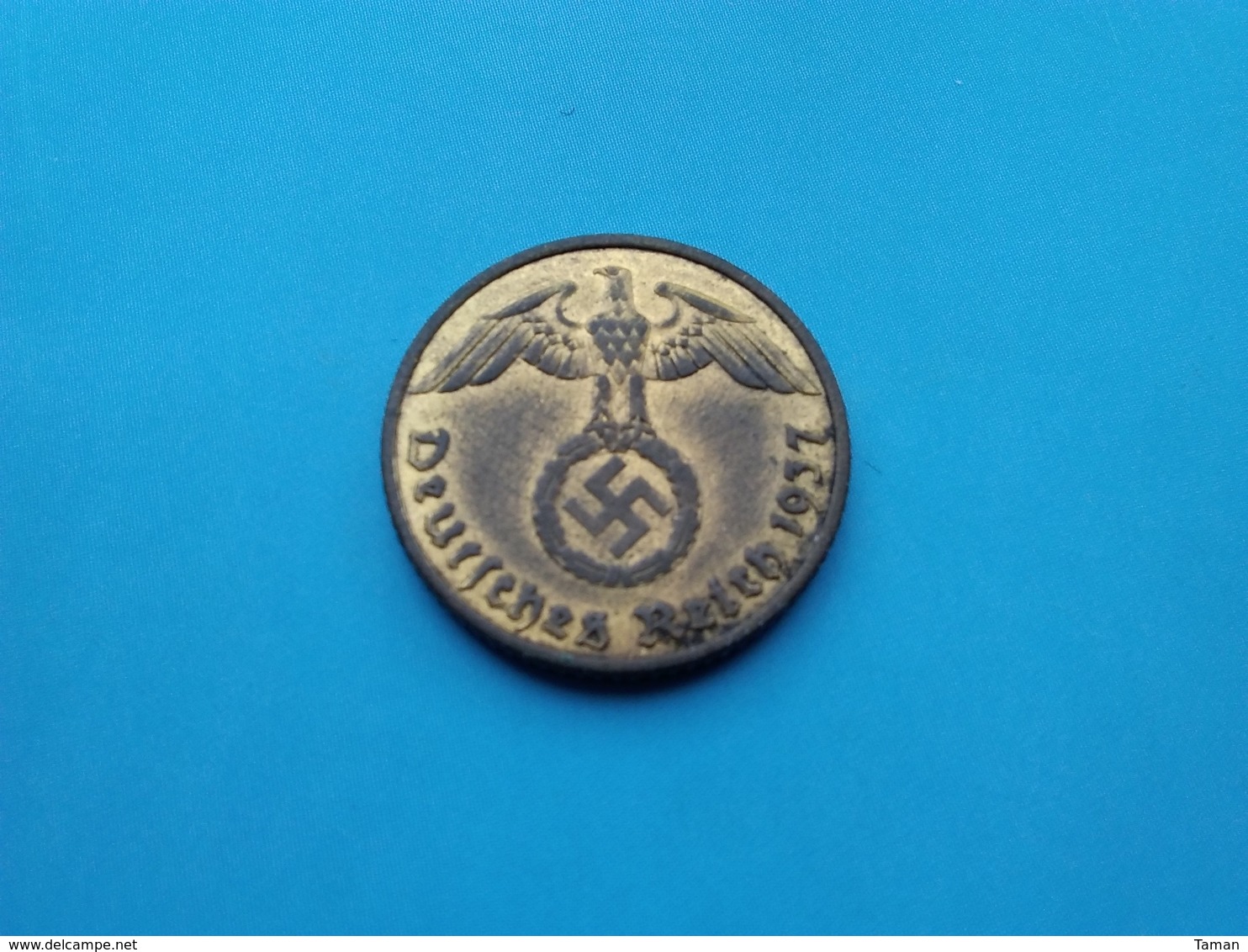 ALLEMAGNE  5 Reichspfennig  1937   -  Deutschland - 5 Reichspfennig