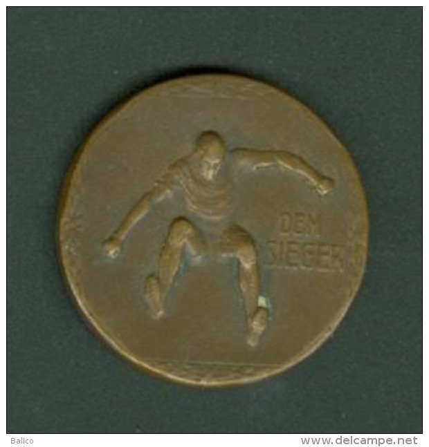 Médaille De Sport - DEM SIEGER - Deutsche Sport Behörde Fürleicht Athletik 1922 - Autres & Non Classés