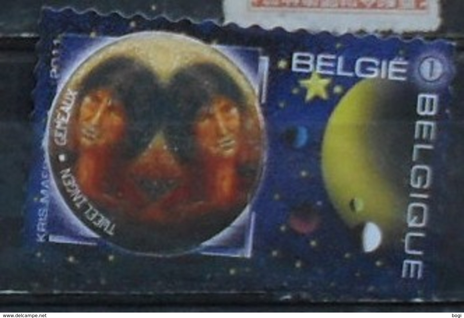 België 2011 Sterrenbeelden - Tweelingen - Oblitérés