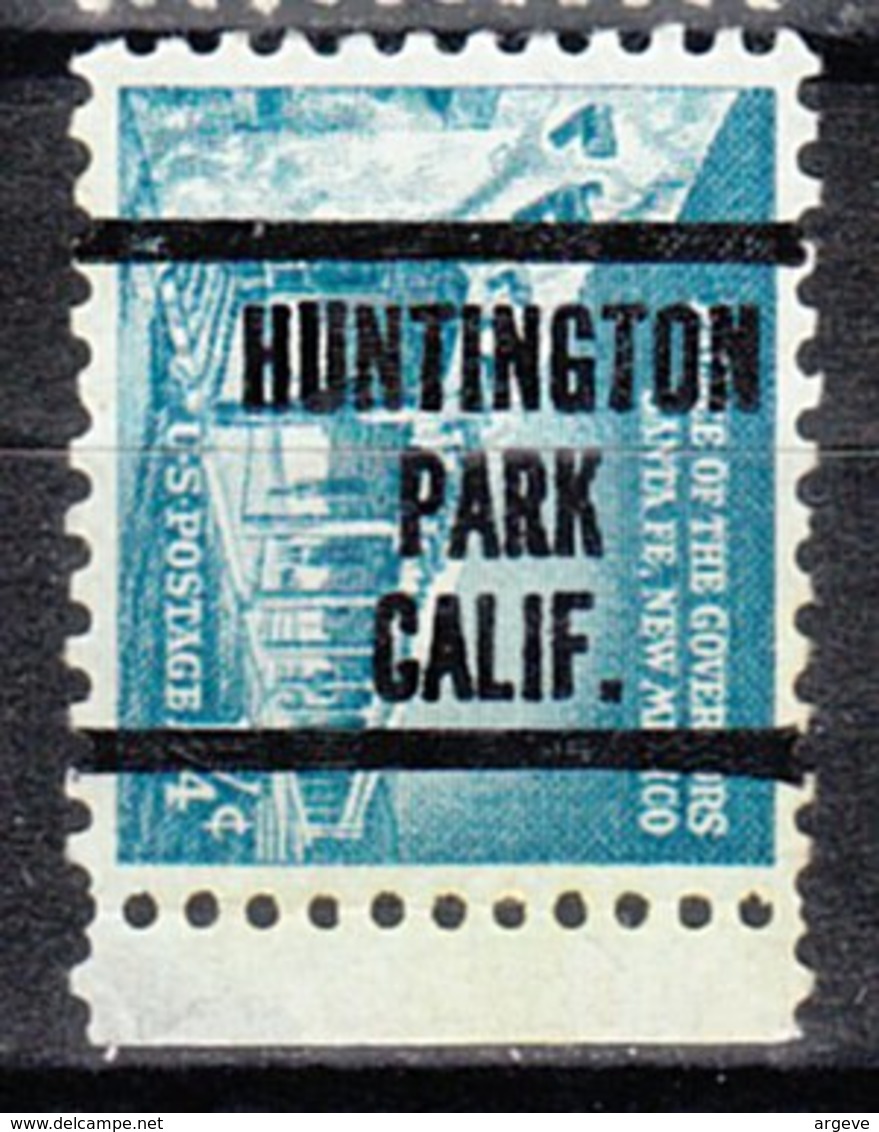 USA Precancel Vorausentwertung Preo, Locals California, Huntington Park 240 - Precancels