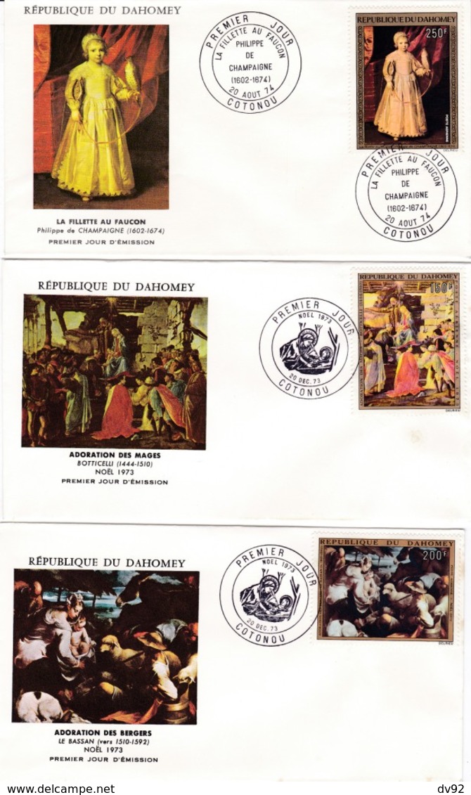 DAHOMEY FDC PREMIERS JOURS D EMISSION - Benin – Dahomey (1960-...)