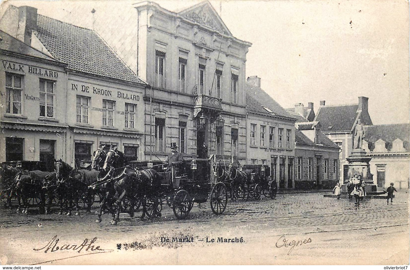 Antwerpen - Ekeren - Eeckeren - De Markt - Le Marché - Attelages - Antwerpen