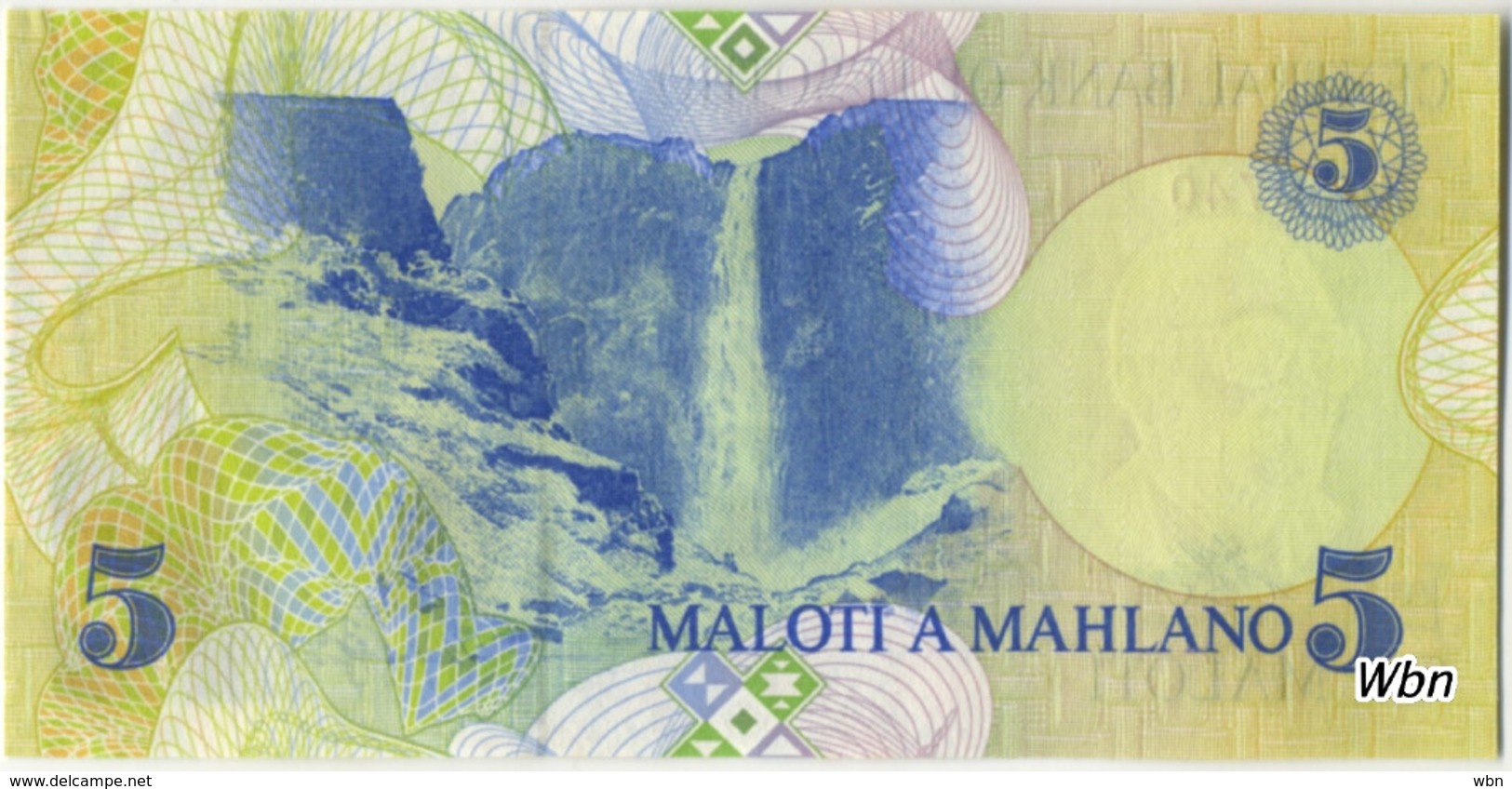 Lesotho 5 Malotis (P10a) -UNC- - Lesoto