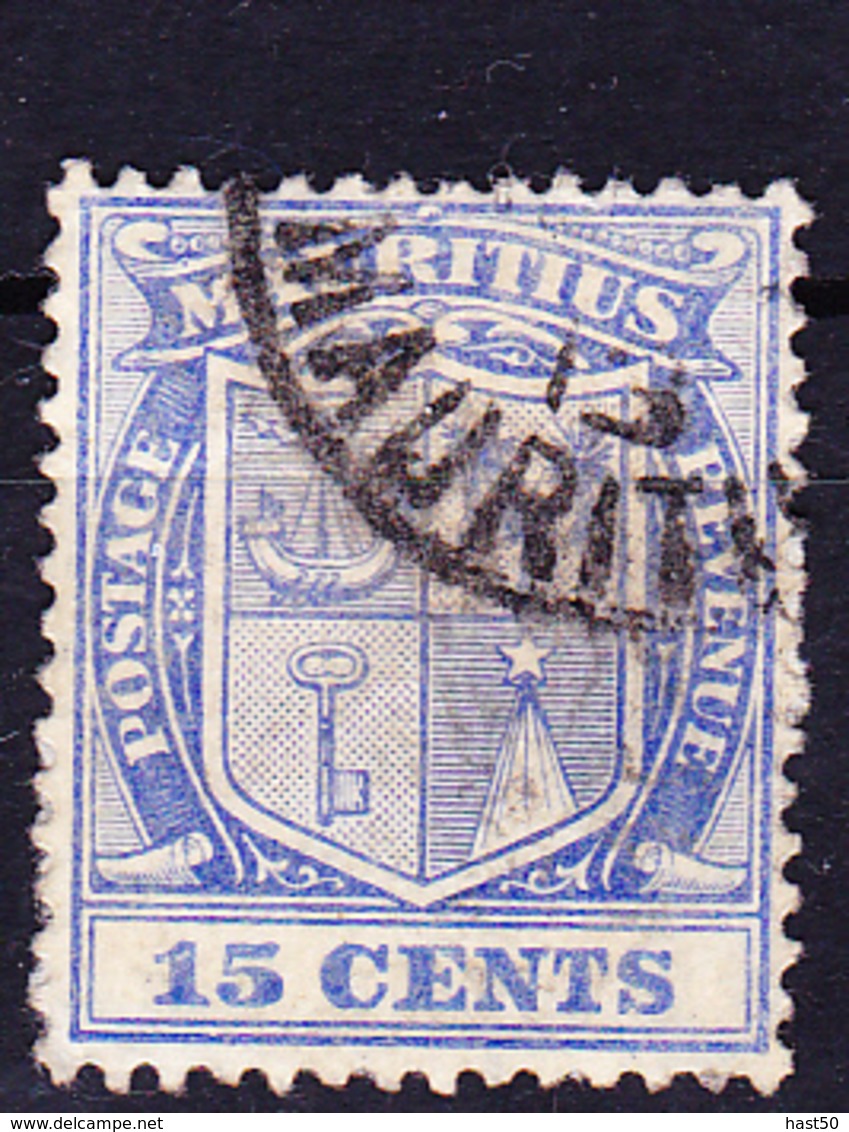 Mauritius - Neues Wappen (Mi.Nr.: 137) 1910 - Gest. Used Obl. - Maurice (...-1967)