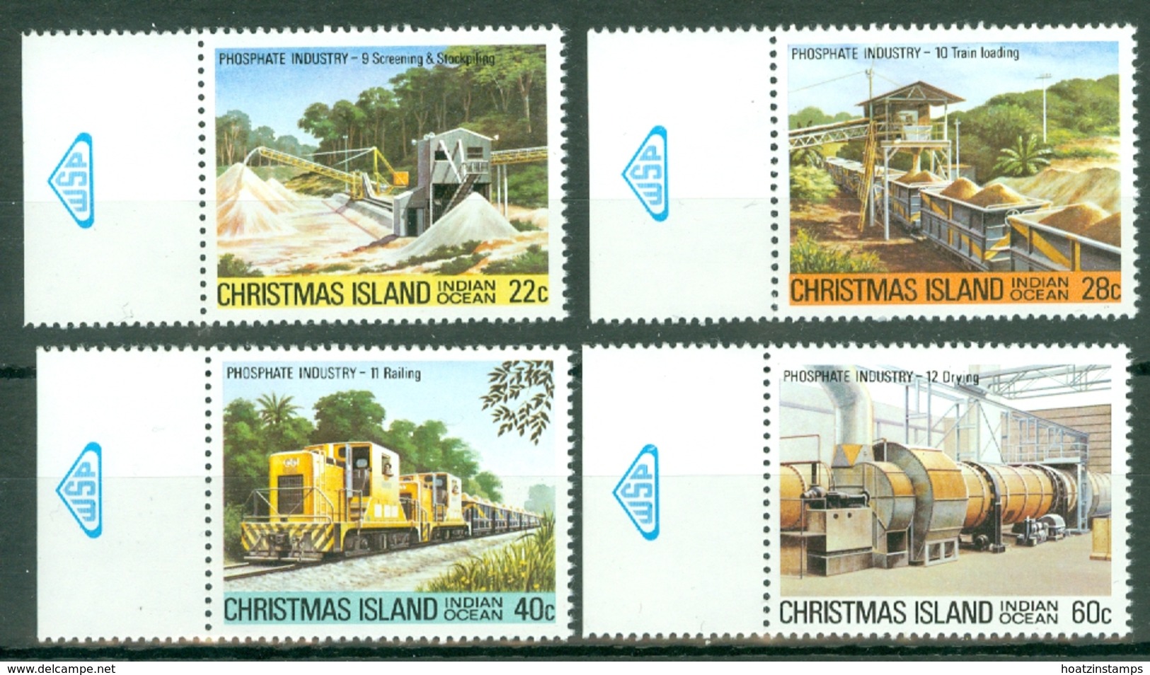 Christmas Is: 1981   Phosphate Industry (Series 3)   MNH - Christmas Island