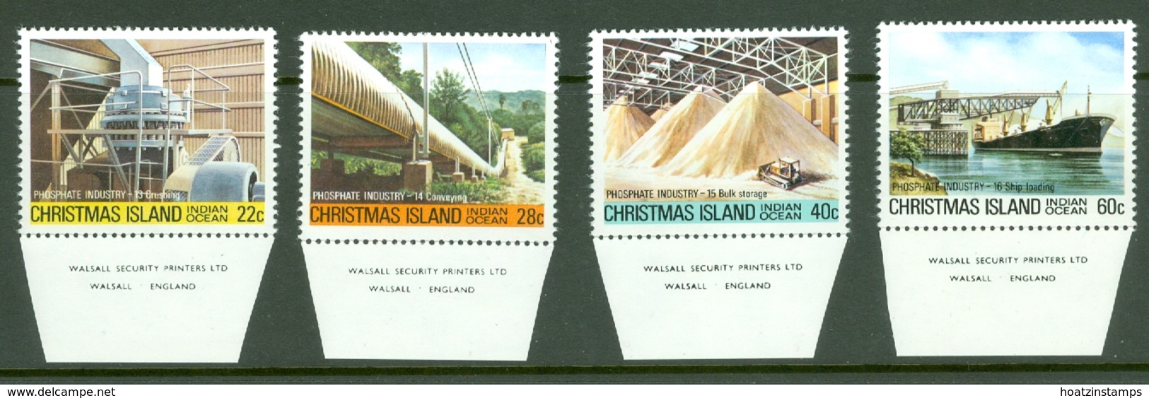 Christmas Is: 1981   Phosphate Industry (Series 4)   MNH - Christmas Island