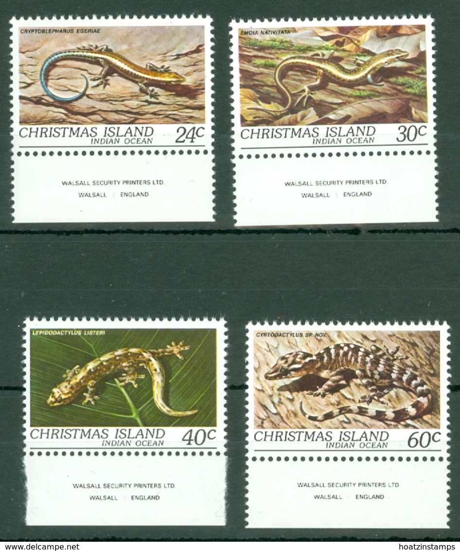 Christmas Is: 1981   Reptiles   MNH - Christmas Island