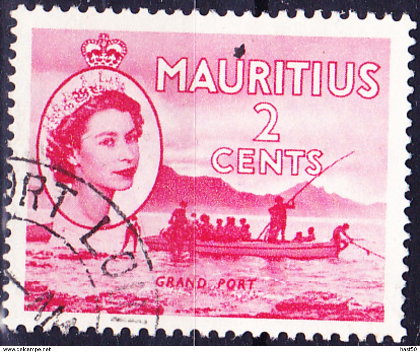 Mauritius - Grand Port (Mi.Nr.: 243) 1954 - Gest. Used Obl. - Maurice (...-1967)