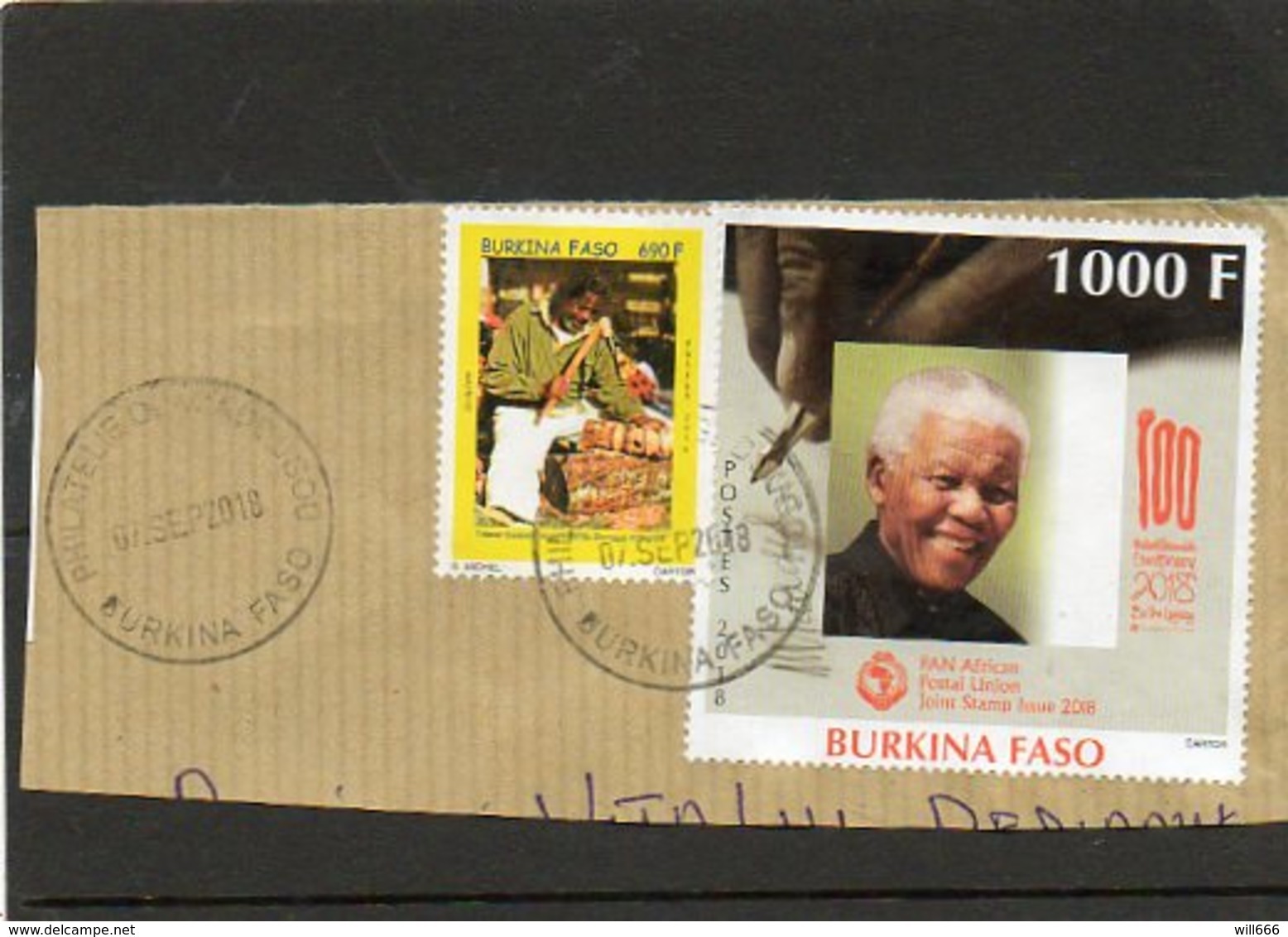 2018 BURKINA FASO - Mandela - Burkina Faso (1984-...)