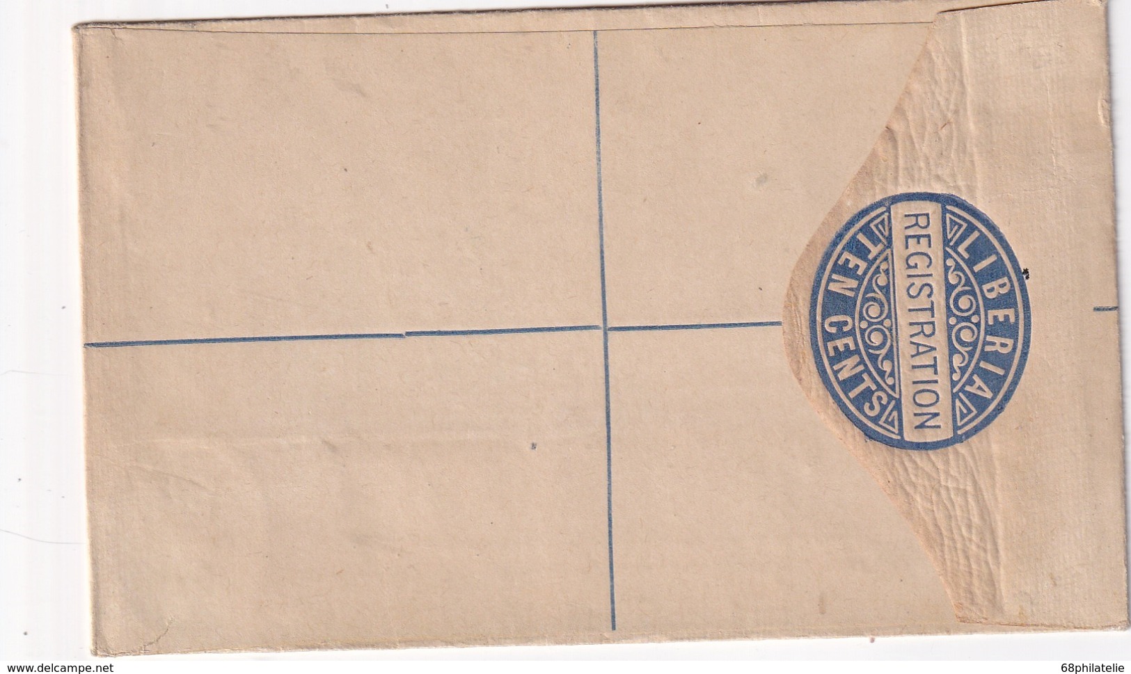 LIBERIA    ENTIER POSTAL/GANZSACHE/POSTAL STATIONERY LOT DE 2 LETTRES - Liberia