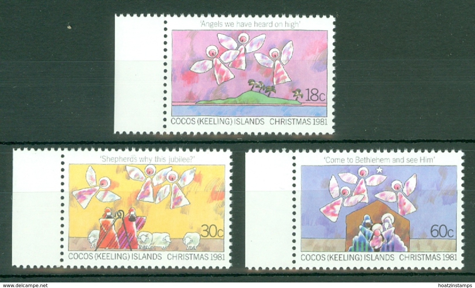 Cocos (Keeing) Is: 1981   Christmas    MNH - Cocos (Keeling) Islands