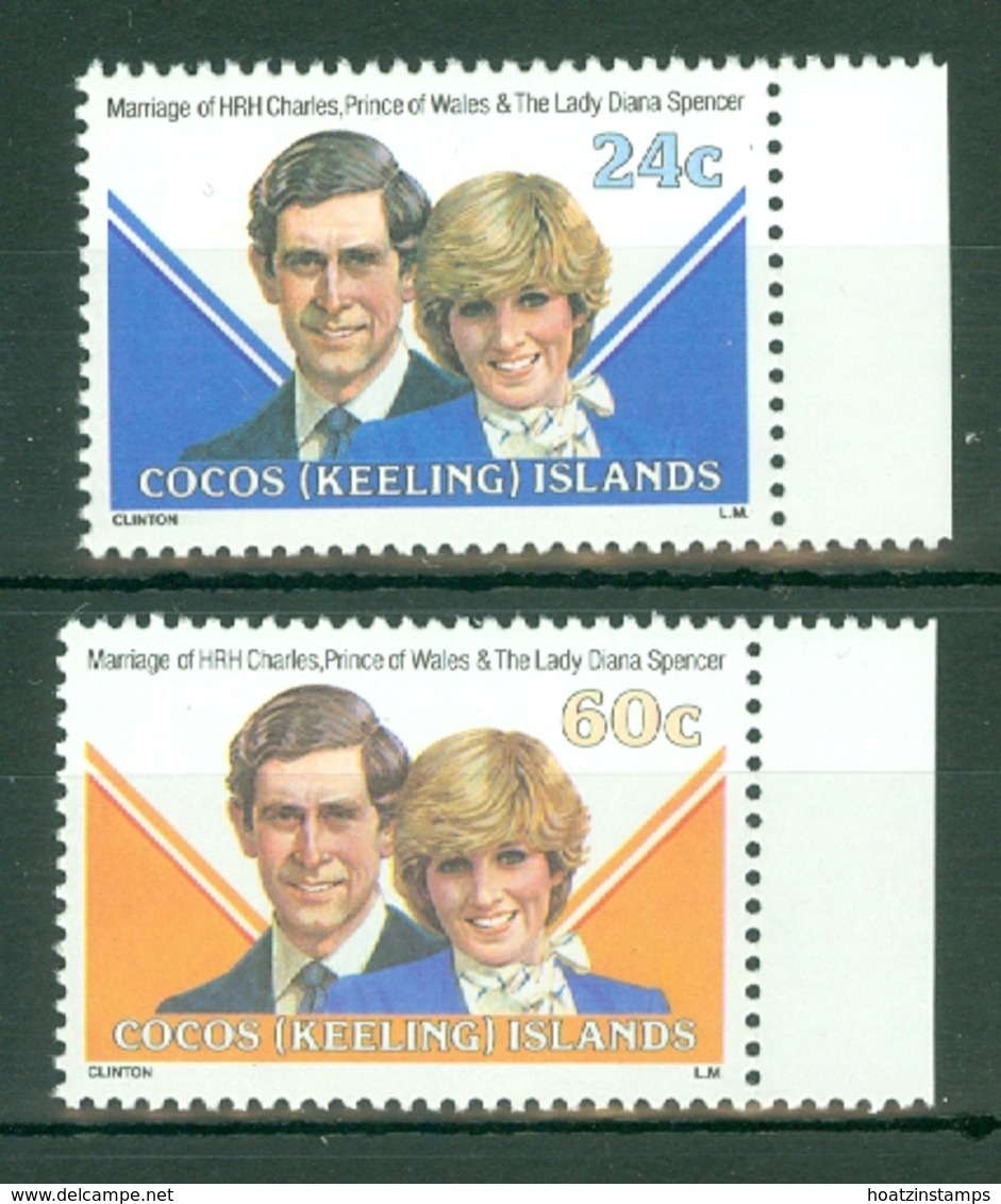 Cocos (Keeing) Is: 1981   Royal Wedding    MNH - Cocos (Keeling) Islands