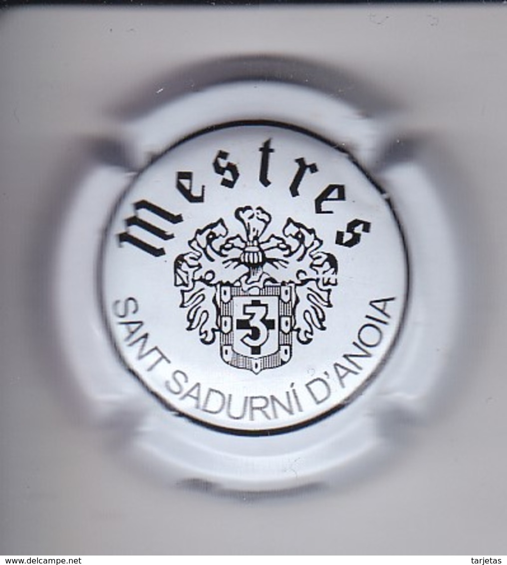 PLACA DE CAVA MESTRES MAGNUM  (CAPSULE) MUY RARA - Mousseux