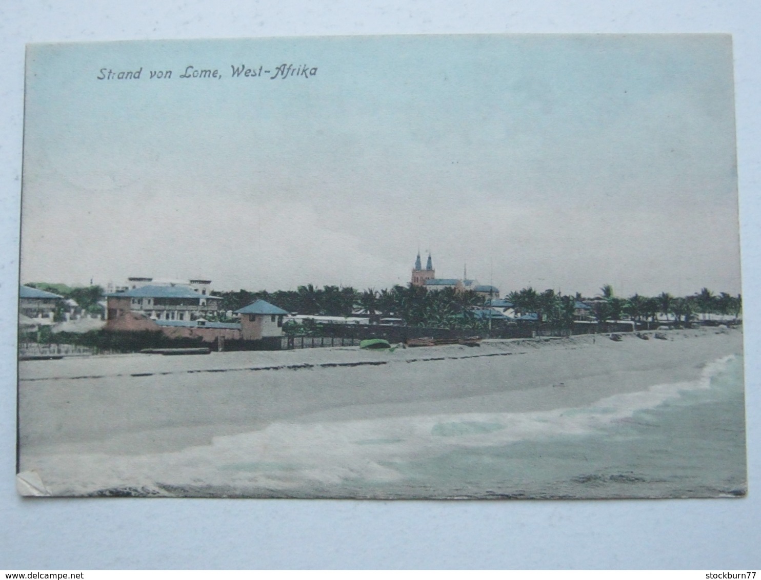 1907 , LOME , Klarer Stempel Auf Ansichtskarte - Togo