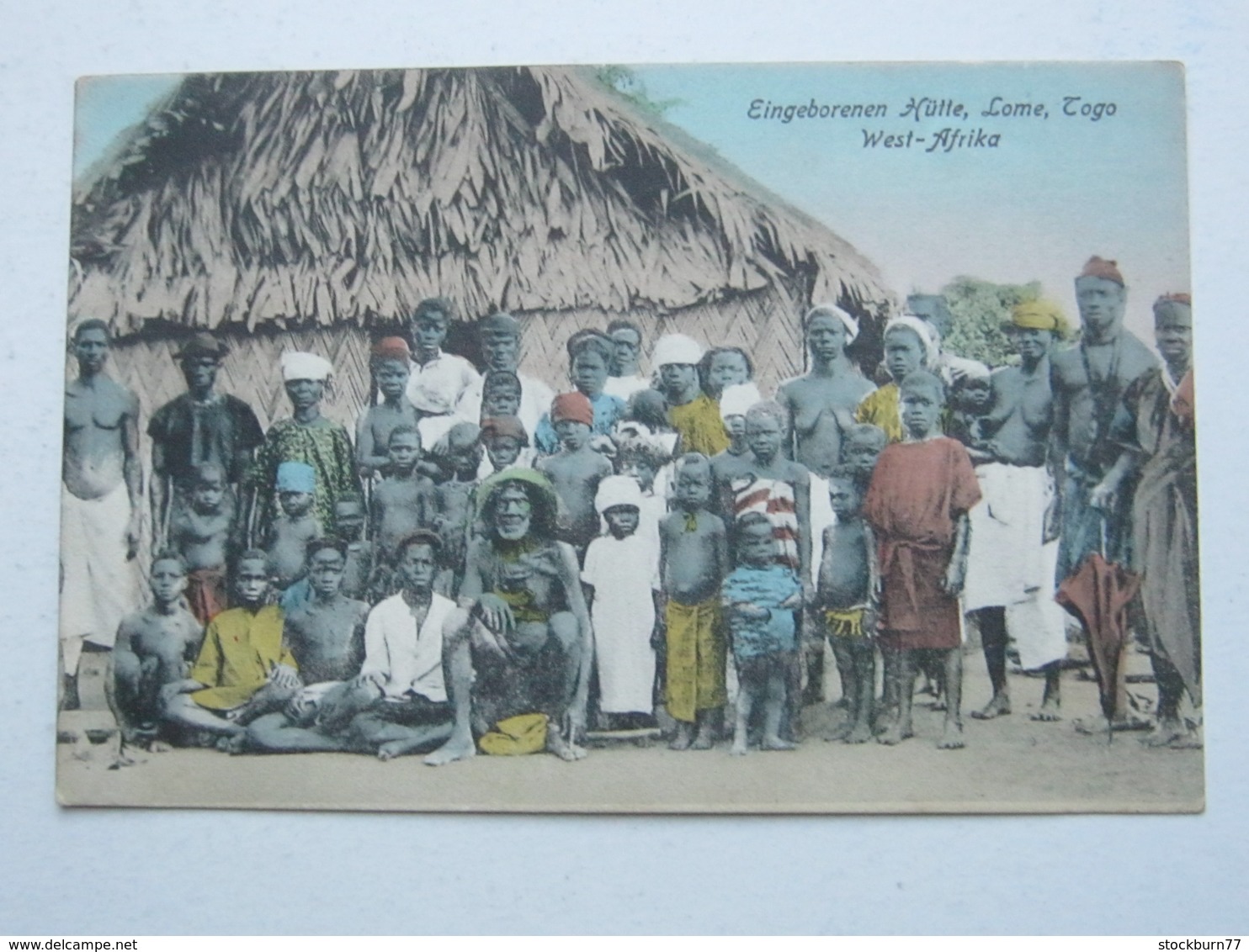 1907 , LOME , Klarer Stempel Auf Ansichtskarte - Togo