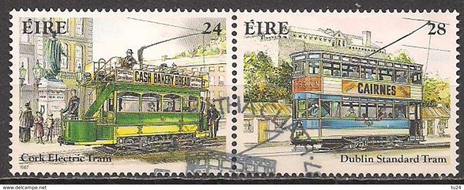 Irland  (1987)  Mi.Nr.  615 + 616  Gest. / Used  (2ae11) - Oblitérés