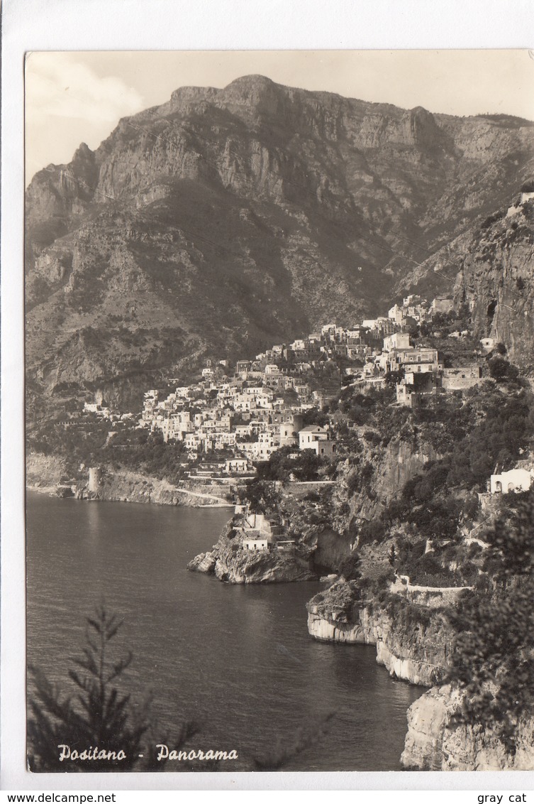 Positano, Panorama, Italy, Italia, Unused Real Photo, Vera Fotografia, Postcard [22757] - Salerno