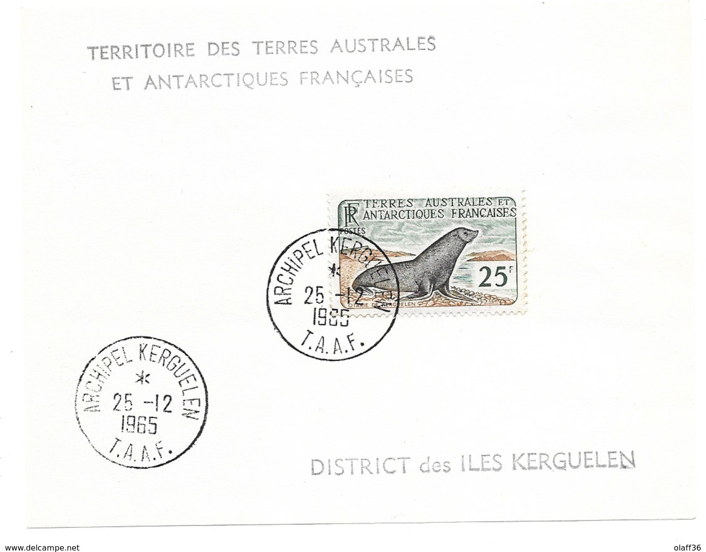 TAAF TIMBRES   N° 12-13-13A-13B-13C-14-15-16-17  Oblitérés