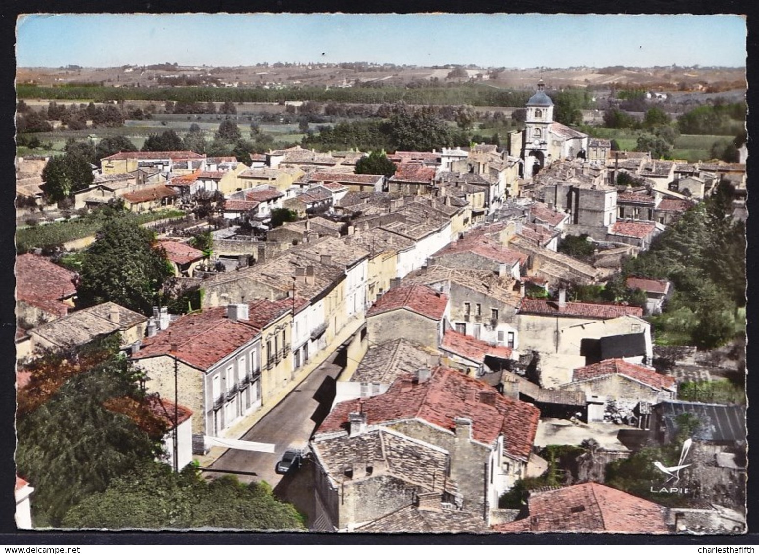 BARSAC -  VUE GENERALE AERIENNE !! - Autres & Non Classés