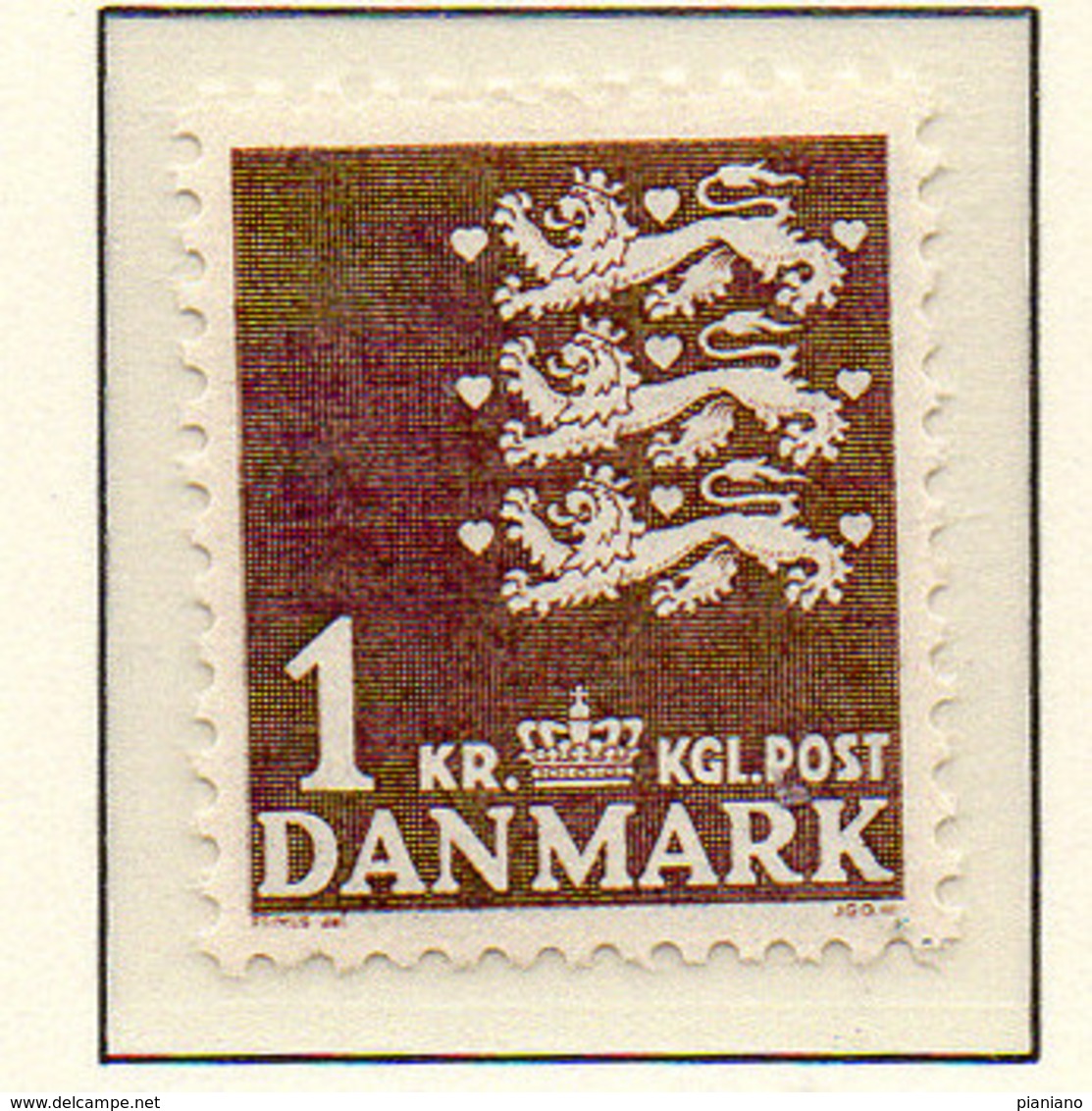 PIA - DANIMARCA -1968 : Uso Corrente - Stemma  - (Yv 304a) - Nuovi