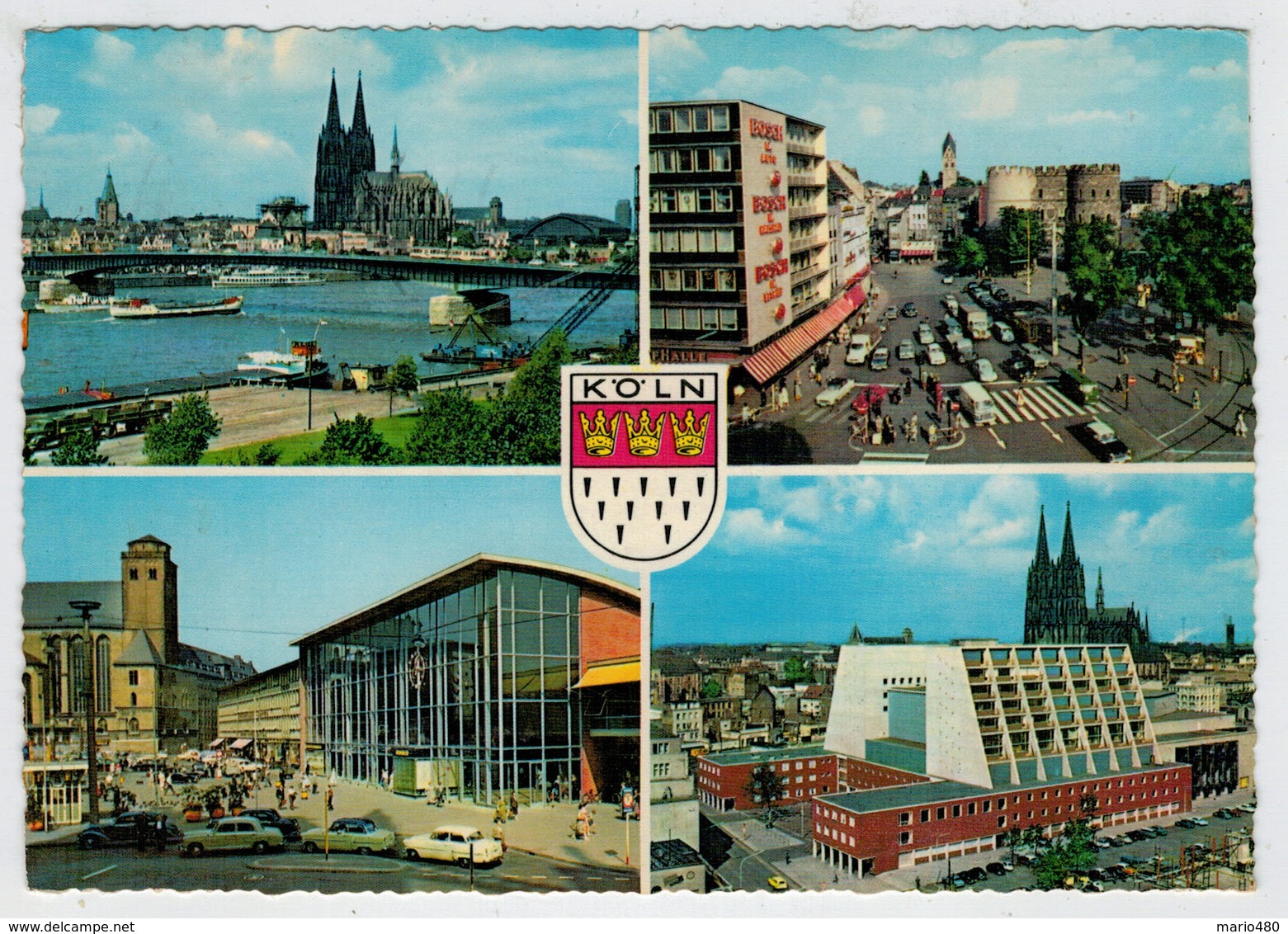 KOELN     VIEWS         (VIAGGIATA) - Koeln