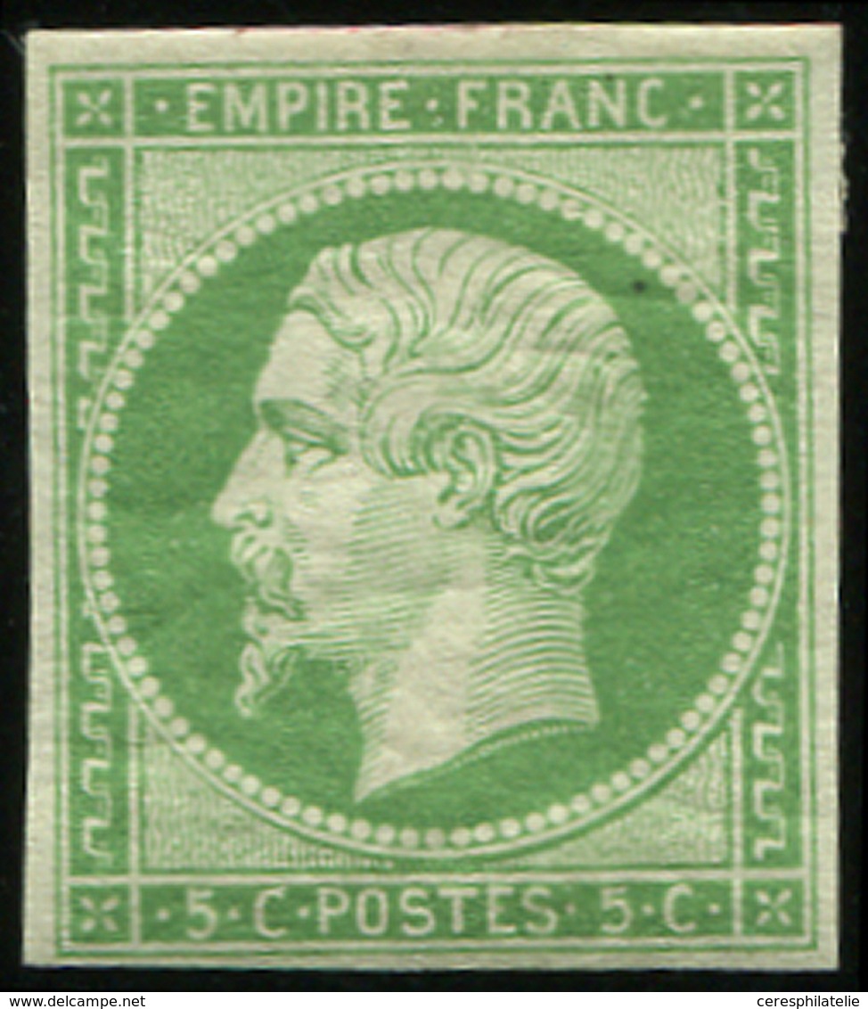 * EMPIRE NON DENTELE - 12    5c. Vert, Frais Et TB - 1853-1860 Napoléon III.