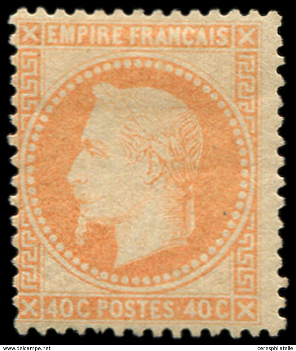 * EMPIRE LAURE - 31   40c. Orange, TB. C - 1863-1870 Napoléon III Lauré