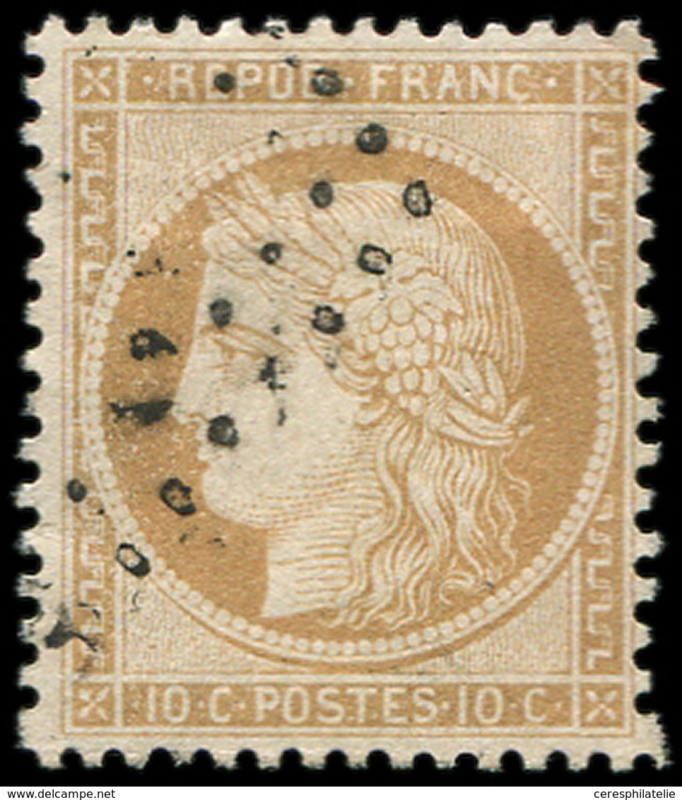 SIEGE DE PARIS - 36   10c. Bistre-jaune, Oblitéré, TB - 1870 Assedio Di Parigi