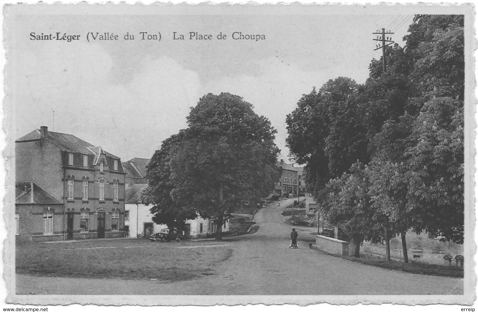 Sainr-Léger ( Vallée Du Ton ) La Place De Choupa - Saint-Léger