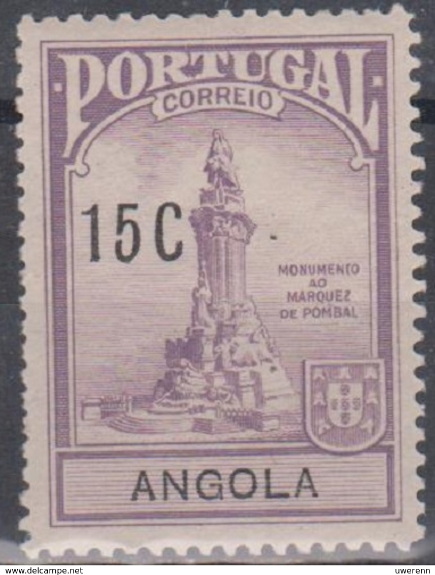 Angola Zwangszuschlagsmarken 1925 Pombal Z3 15 C Postfrisch (xx) - Angola