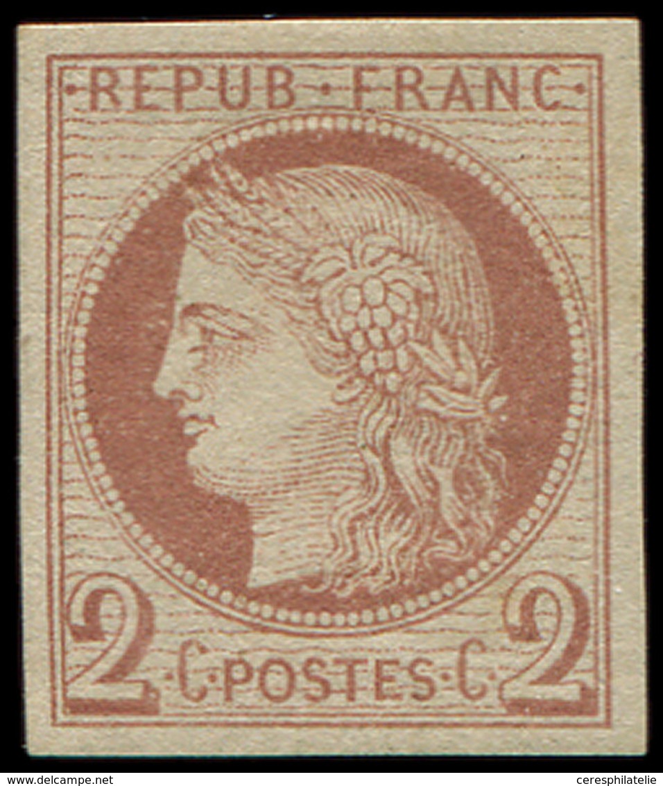 * Colonies Générales - 15    2c. Brun Rouge, TB. Br - Other & Unclassified