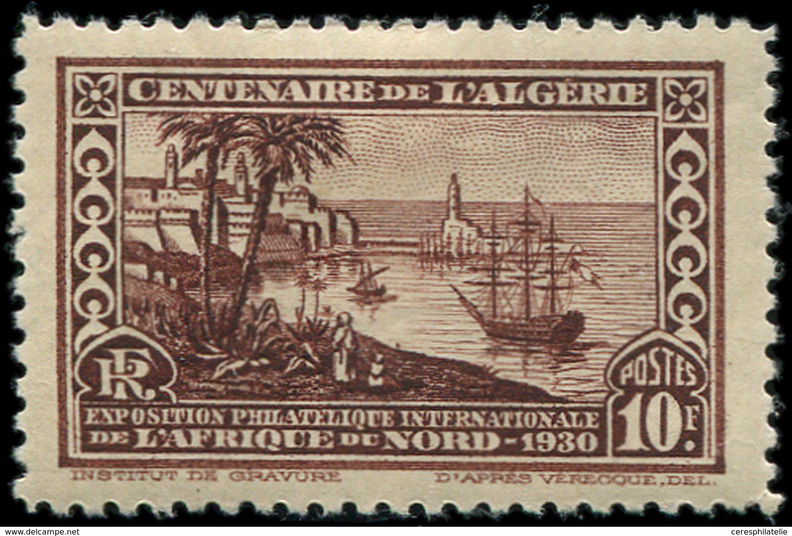 * ALGERIE 100/100a : Expo Philatélique, TB - Altri & Non Classificati