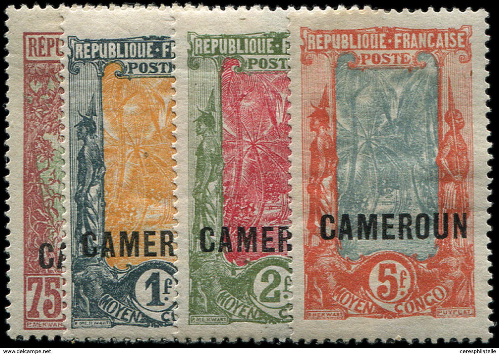 * CAMEROUN 84/100 : Série Courante De 1921, TB - Altri & Non Classificati