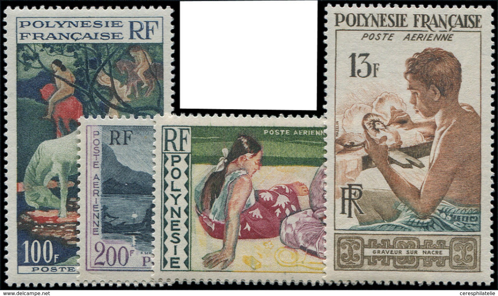 ** POLYNESIE FRANCAISE PA 1/4 : La Série, TB - Unused Stamps