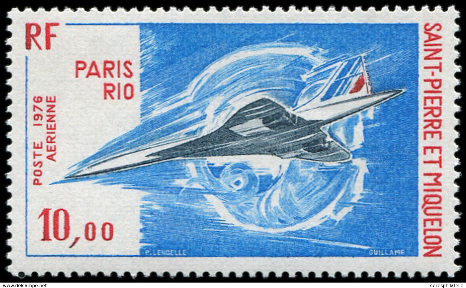 ** SAINT PIERRE ET MIQUELON PA 62 : Concorde, TB - Unused Stamps