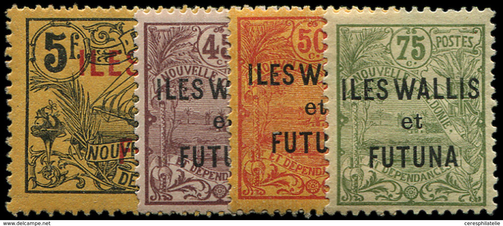 * WALLIS ET FUTUNA 1/17 : La Série, TB - Unused Stamps