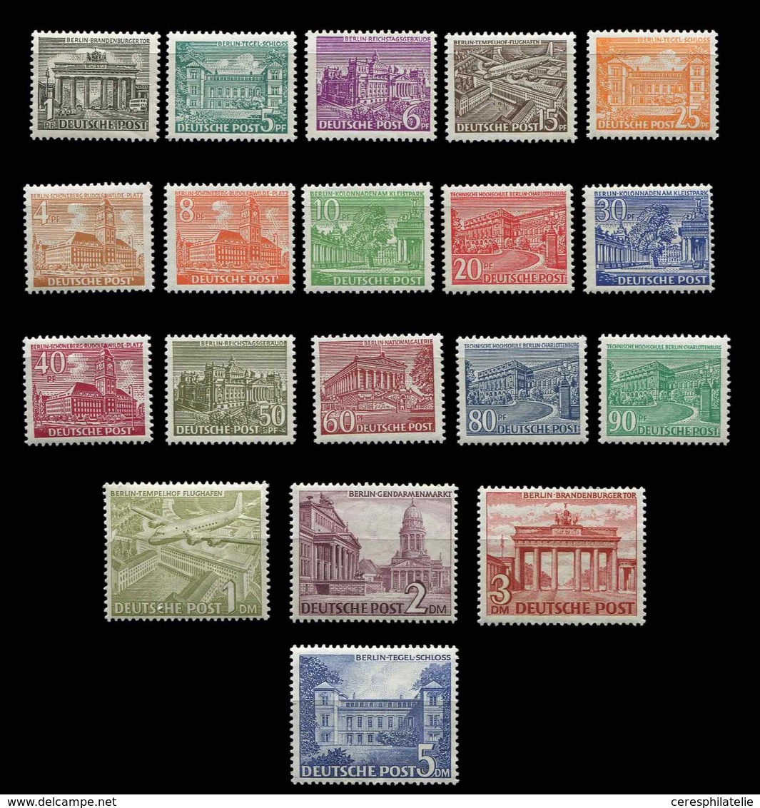 ** BERLIN 28/46 : Série Courante De 1949, TB - Nuevos